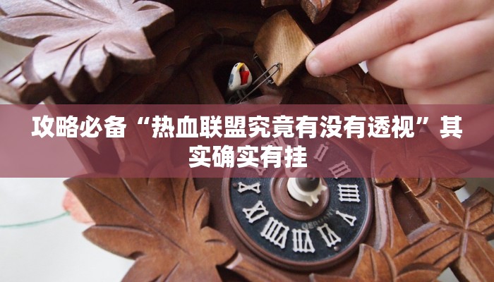 实测教程”丫丫湖南麻将通用挂”其实确实有挂
