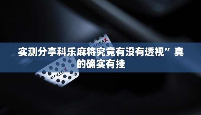 实测教程”微乐陕西三代作弊透视开挂软件”真的确实有挂