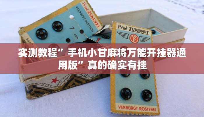 实测教程”手机小甘麻将万能开挂器通用版”真的确实有挂