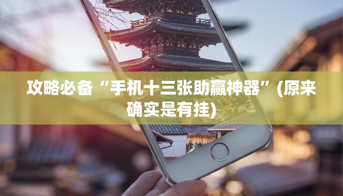 攻略必备“渔乐无穷作弊透视开挂软件”其实确实有挂
