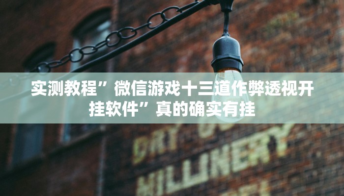 实测分享中至景德镇麻将怎么用挂”真的确实有挂