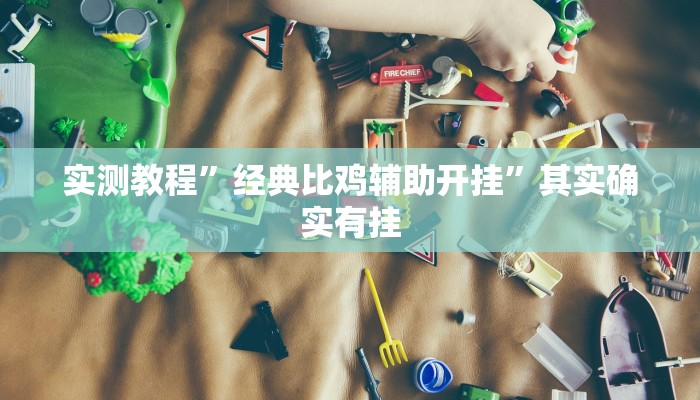 实测教程”经典比鸡辅助开挂”其实确实有挂
