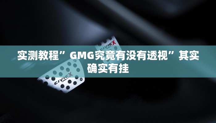 实测教程”新卡农辅助透视挂软件”(原来确实是有挂)