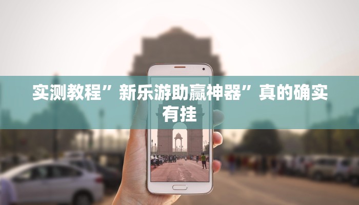 实测教程”新乐游助赢神器”真的确实有挂