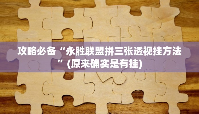 实测教程”微信十三张辅助挂软件”(原来确实是有挂)