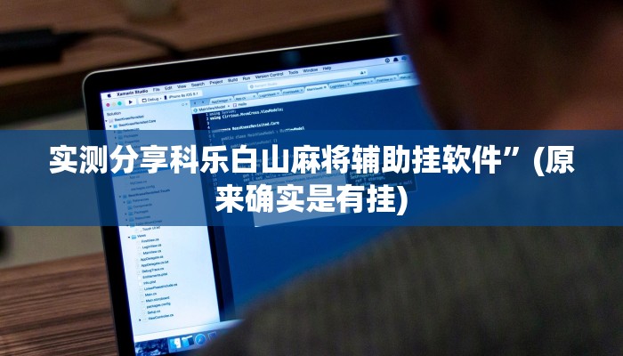 实测教程”17麻将大菠萝透视软件”真的确实有挂