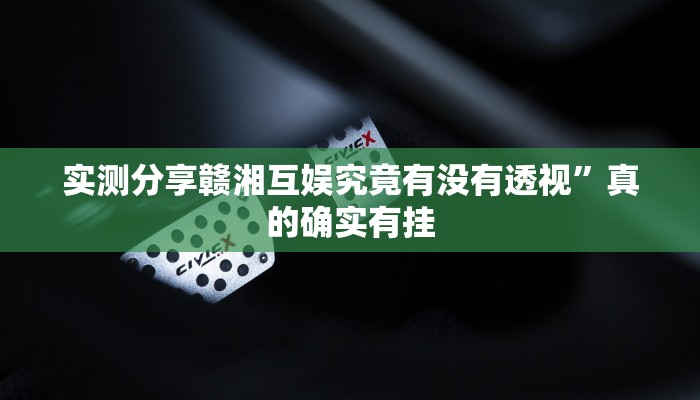 攻略必备“鸿狐大厅开挂神器”真的确实有挂