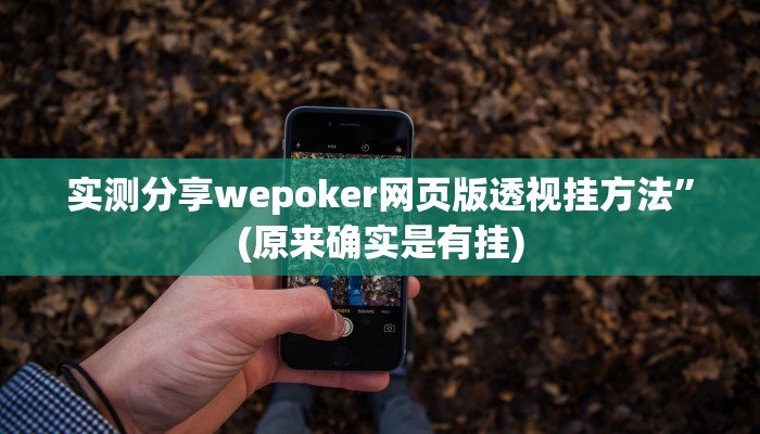 攻略必备“闲来棋牌合集辅助挂软件”其实确实有挂

