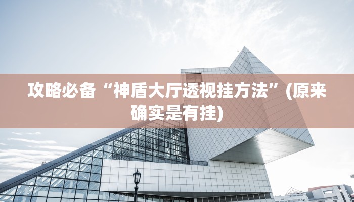 实测教程”微乐甘肃挖坑怎么用挂”其实确实有挂
