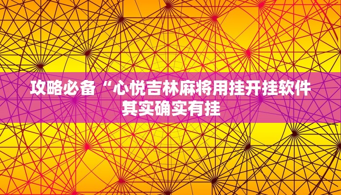 实测教程”福建十三水透视挂方法”真的确实有挂