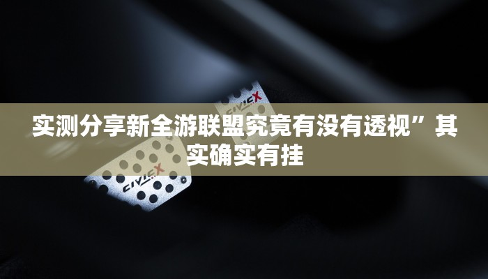 攻略必备“乐平讨赏辅助透视挂软件”其实确实有挂

