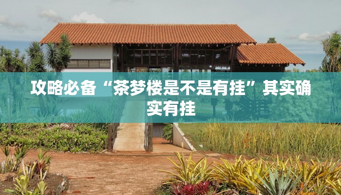 实测教程”天天联盟有挂吗”真的确实有挂