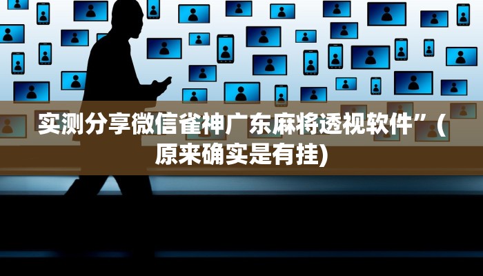 实测分享微信雀神广东麻将透视软件”(原来确实是有挂)