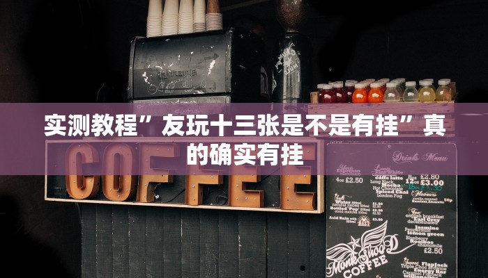 实测教程”友玩十三张是不是有挂”真的确实有挂