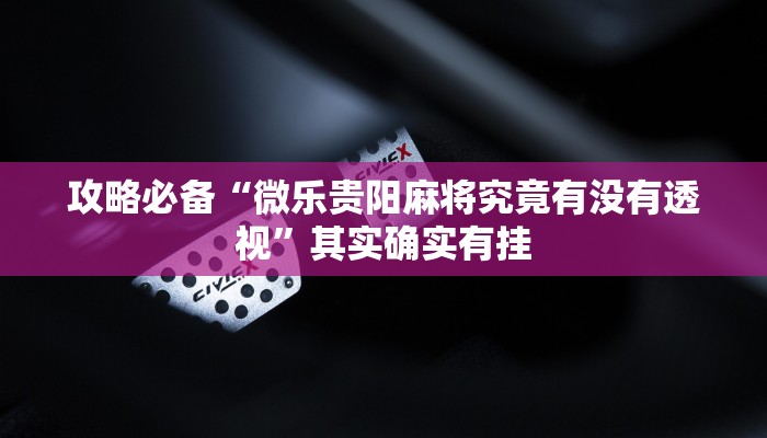 实测分享新牛魔王辅助透视挂软件”(原来确实是有挂)