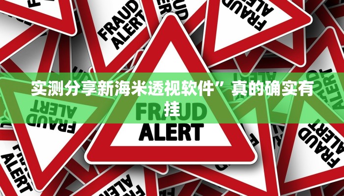 实测分享新海米透视软件”真的确实有挂