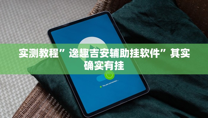 实测教程”逸趣吉安辅助挂软件”其实确实有挂

