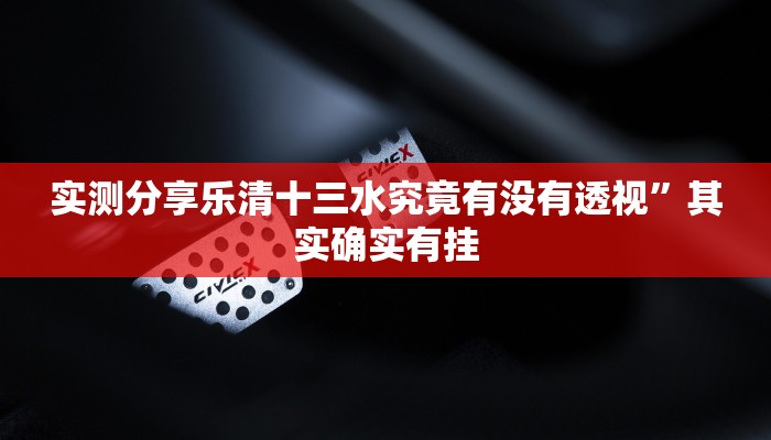 实测教程”点点四川长牌透视”其实确实有挂
