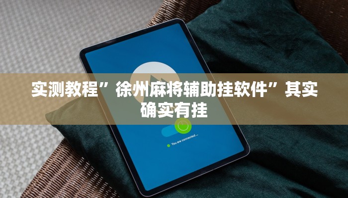 实测教程”徐州麻将辅助挂软件”其实确实有挂
