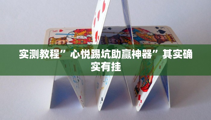 实测教程”心悦踢坑助赢神器”其实确实有挂
