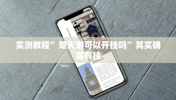 实测教程”楚天游可以开挂吗”其实确实有挂
