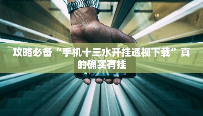 攻略必备“手机十三水开挂透视下载”真的确实有挂