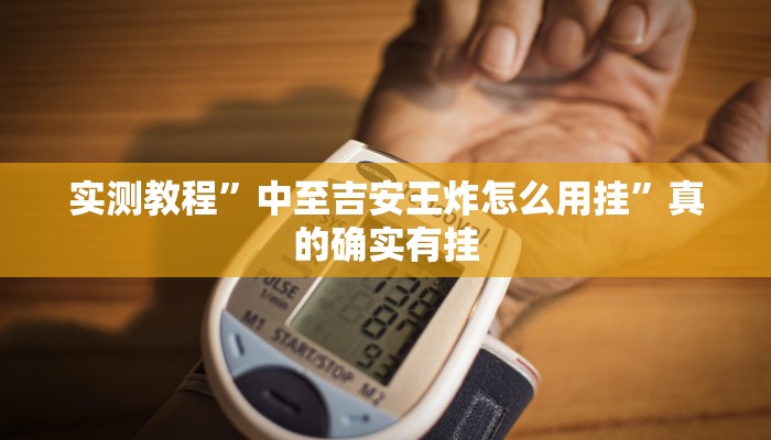 实测教程”中至吉安王炸怎么用挂”真的确实有挂