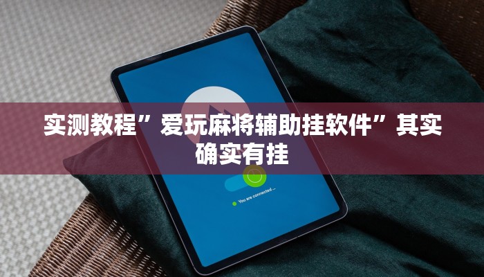 实测教程”爱玩麻将辅助挂软件”其实确实有挂

