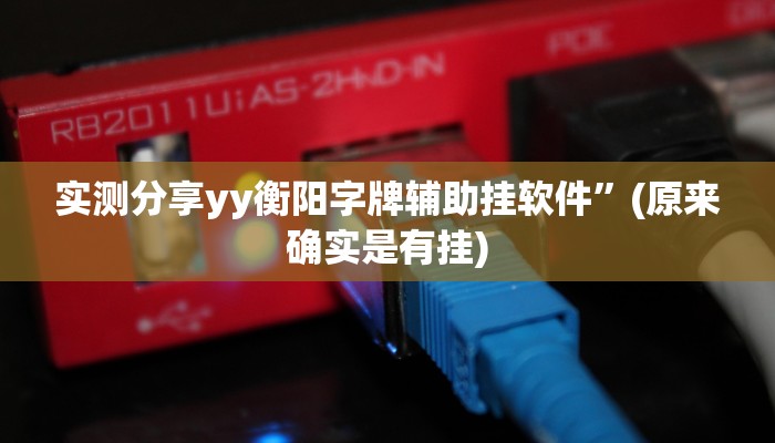实测分享yy衡阳字牌辅助挂软件”(原来确实是有挂)