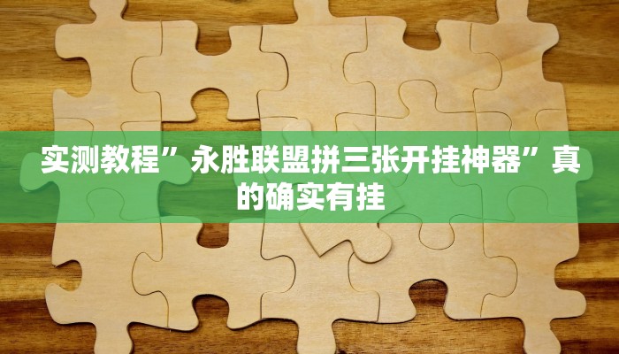 实测教程”永胜联盟拼三张开挂神器”真的确实有挂