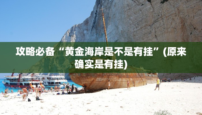 攻略必备“黄金海岸是不是有挂”(原来确实是有挂)
