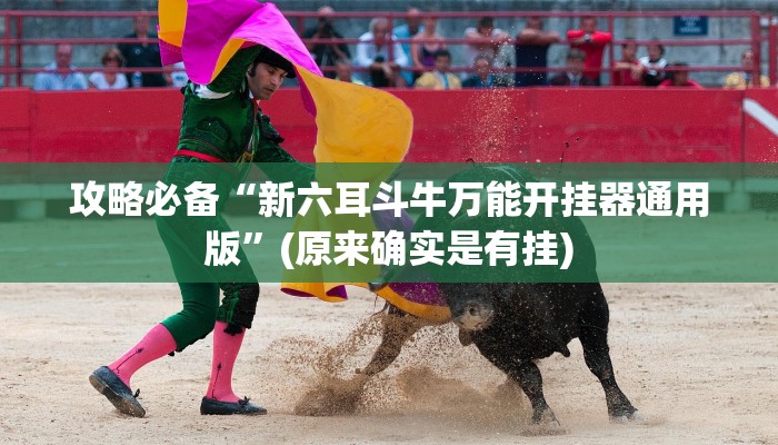 攻略必备“新六耳斗牛万能开挂器通用版”(原来确实是有挂)