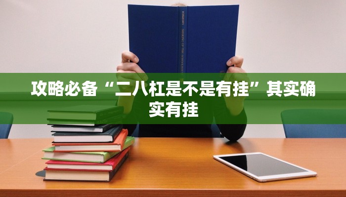攻略必备“二八杠是不是有挂”其实确实有挂
