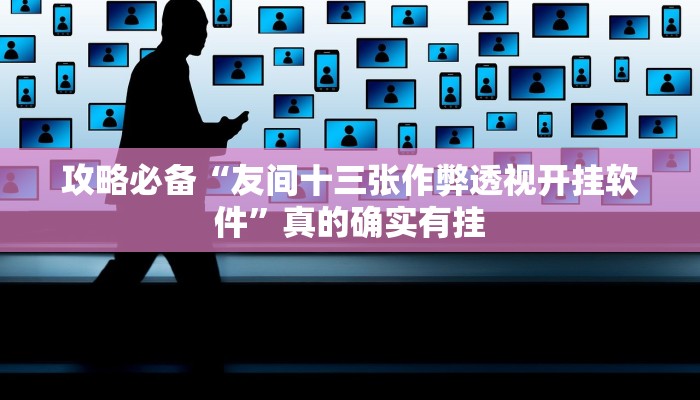 攻略必备“友间十三张作弊透视开挂软件”真的确实有挂