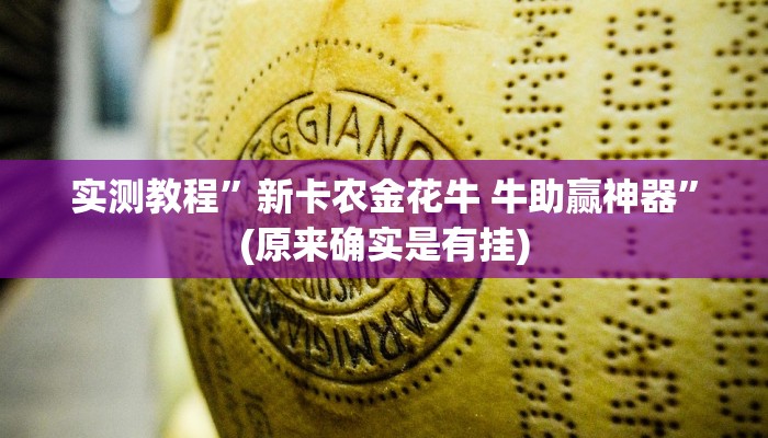 攻略必备“万家欢游戏通用挂”其实确实有挂
