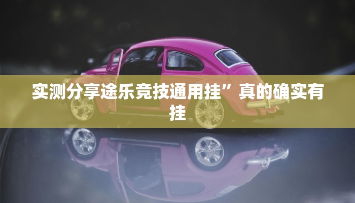 实测分享途乐竞技通用挂”真的确实有挂