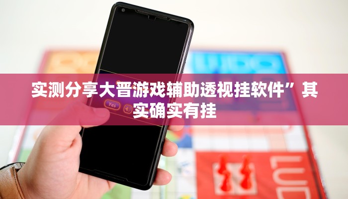 实测分享大晋游戏辅助透视挂软件”其实确实有挂
