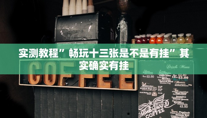 实测教程”畅玩十三张是不是有挂”其实确实有挂

