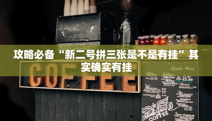 攻略必备“新二号拼三张是不是有挂”其实确实有挂
