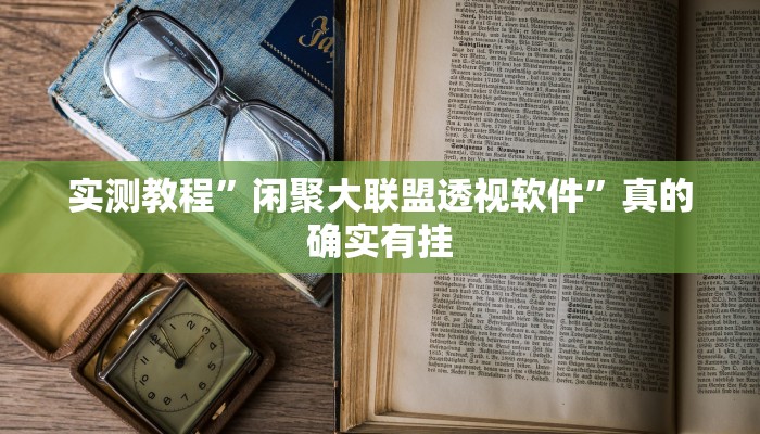 实测教程”闲聚大联盟透视软件”真的确实有挂