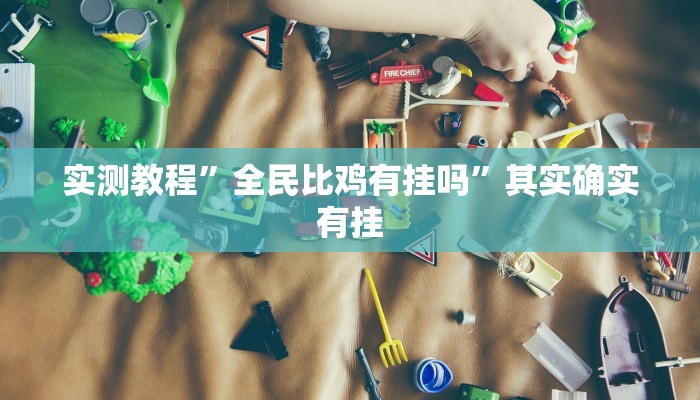实测教程”全民比鸡有挂吗”其实确实有挂
