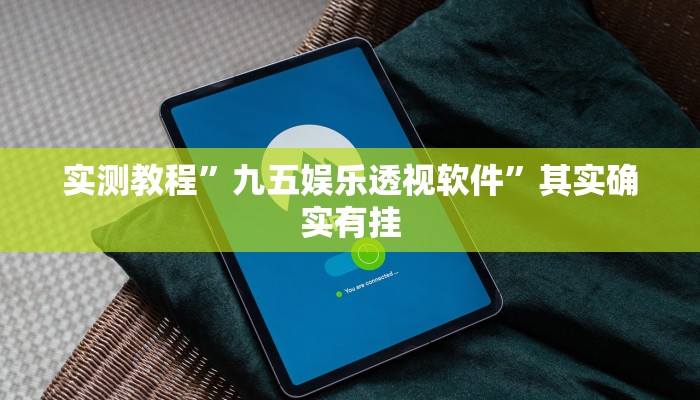 实测教程”九五娱乐透视软件”其实确实有挂
