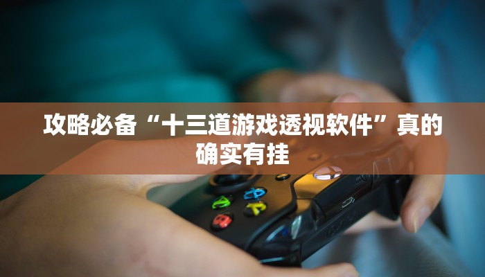 攻略必备“十三道游戏透视软件”真的确实有挂