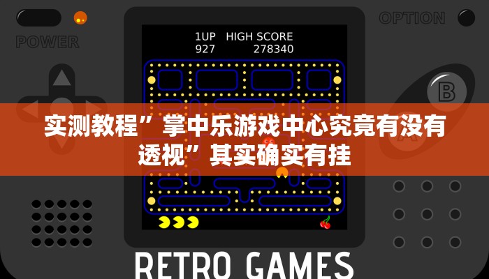 实测教程”掌中乐游戏中心究竟有没有透视”其实确实有挂
