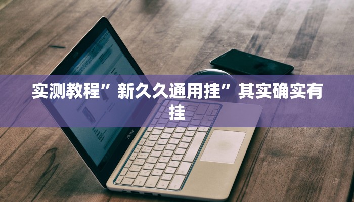 实测教程”新久久通用挂”其实确实有挂
