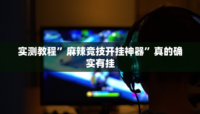 实测教程”麻辣竞技开挂神器”真的确实有挂