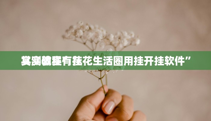 实测教程”友友邳州麻将通用挂”其实确实有挂
