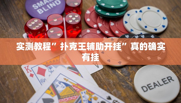 实测教程”扑克王辅助开挂”真的确实有挂