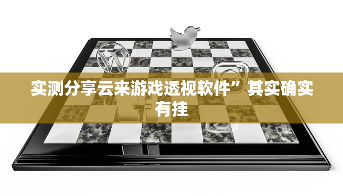 实测分享云来游戏透视软件”其实确实有挂
