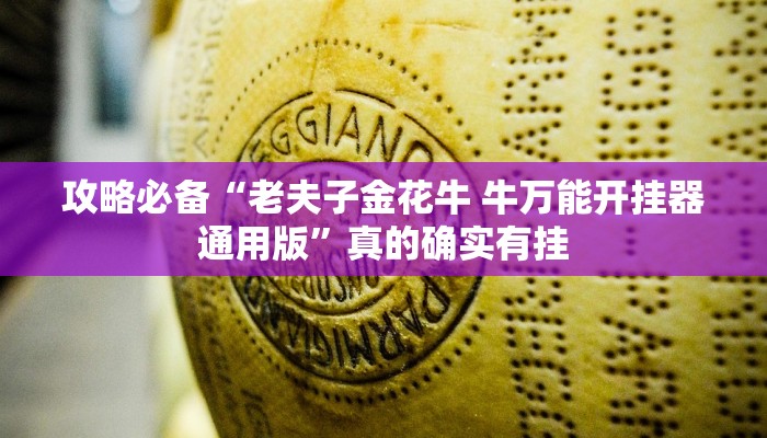 攻略必备“老夫子金花牛 牛万能开挂器通用版”真的确实有挂